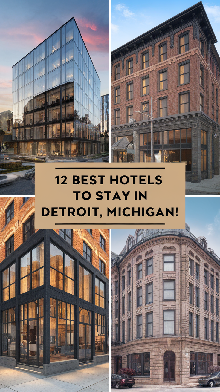 12 Best Hotels To Stay In Detroit, Michigan