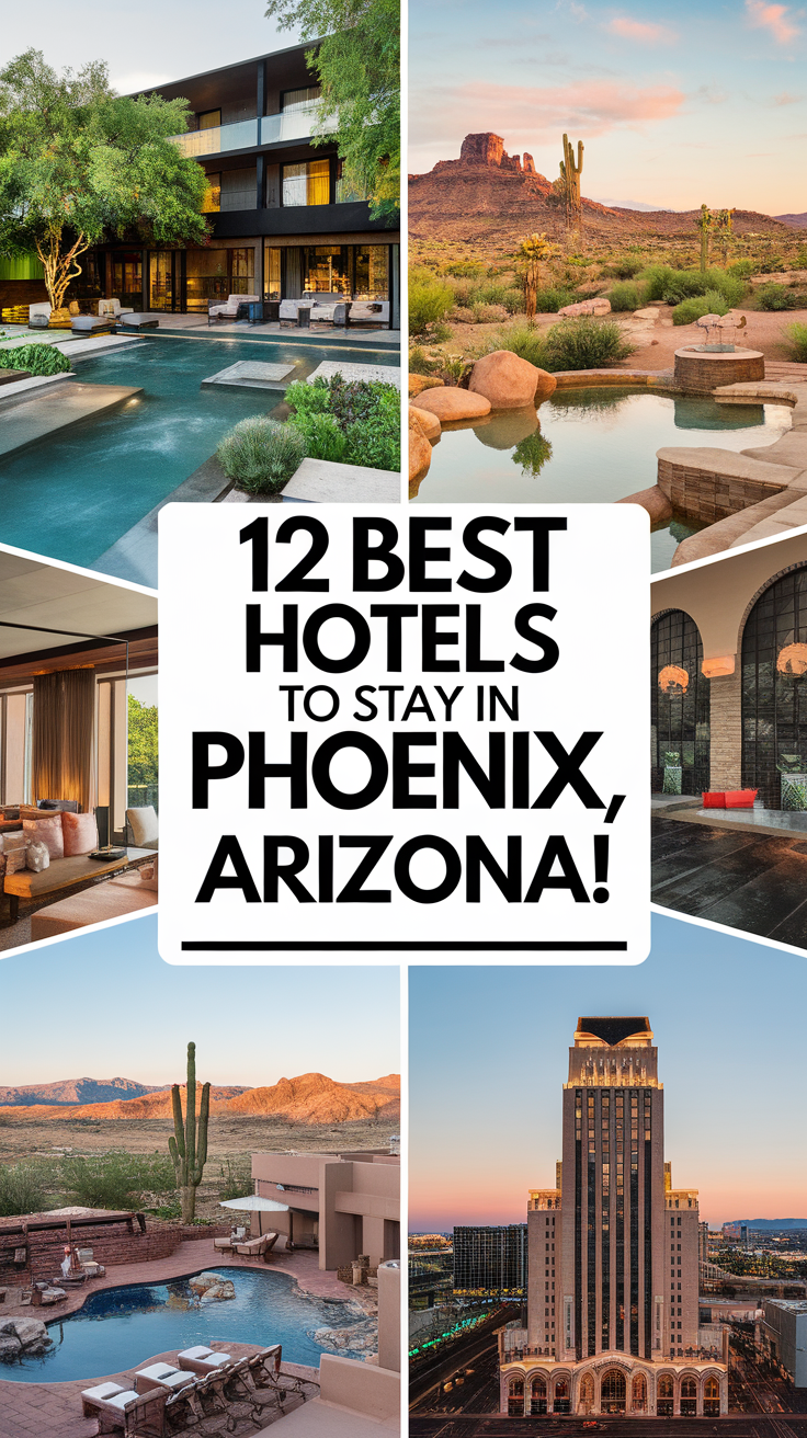 12 Best Hotels To Stay In Phoenix, Arizona