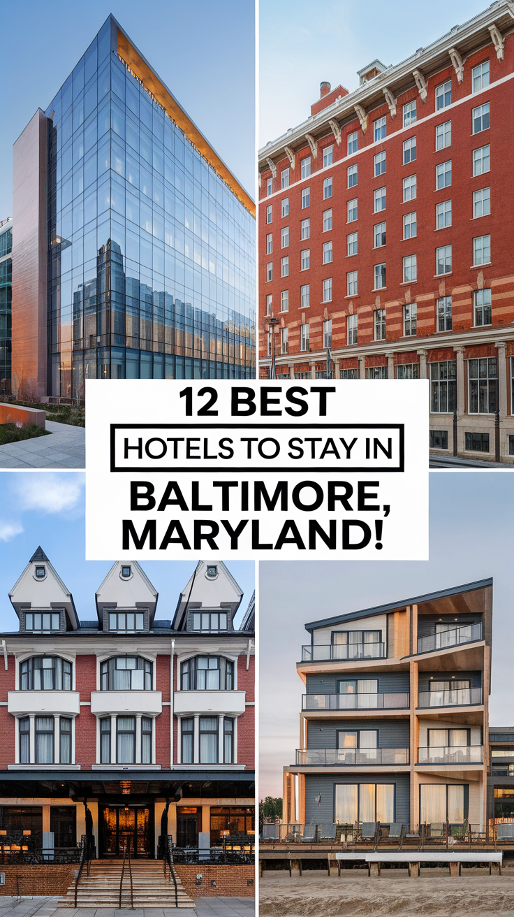 12 Best Hotels To Stay In Baltimore, Maryland