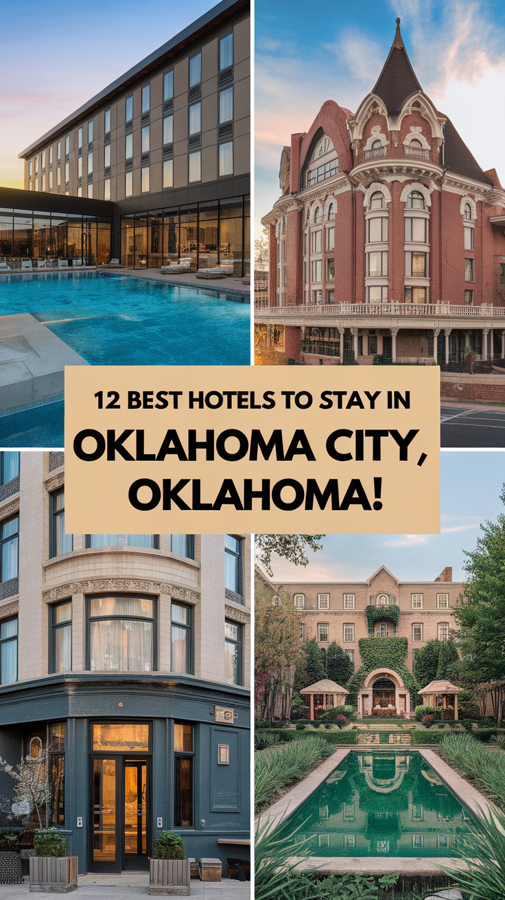 12 Best Hotels To Stay In Oklahoma City, Oklahoma