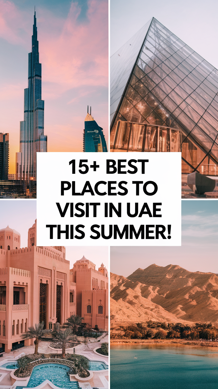 15+ Best Places to Visit in the UAE This Summer.