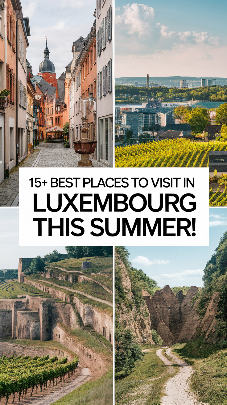15+ Best Places to Visit in Luxembourg This Summer.