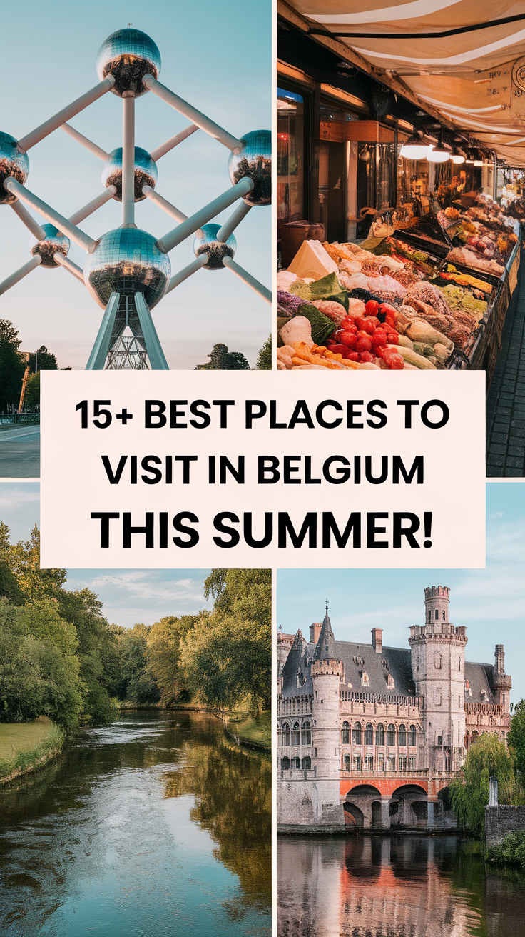 15+ Best Places to Visit in Belgium This Summer.