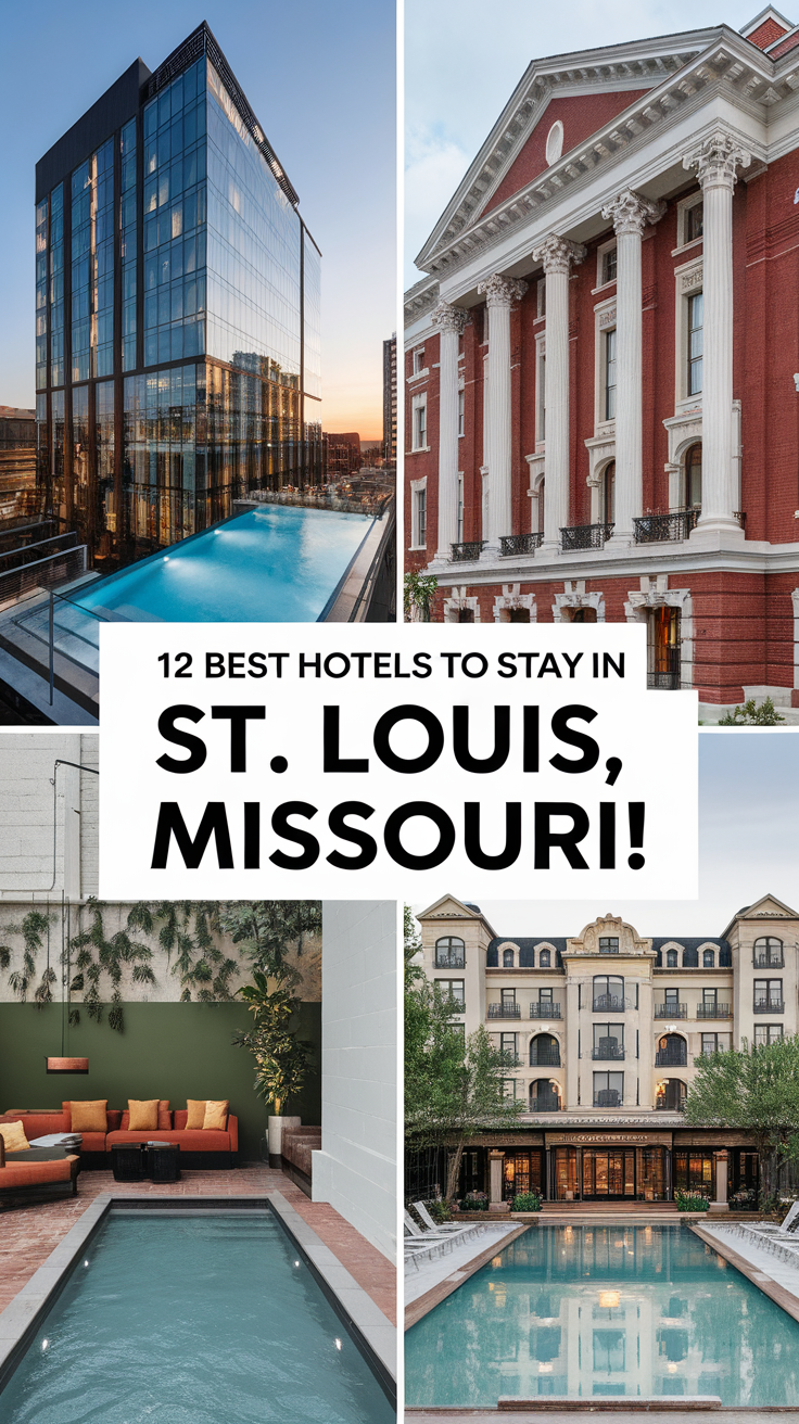 12 Best Hotels To Stay In St. Louis, Missouri