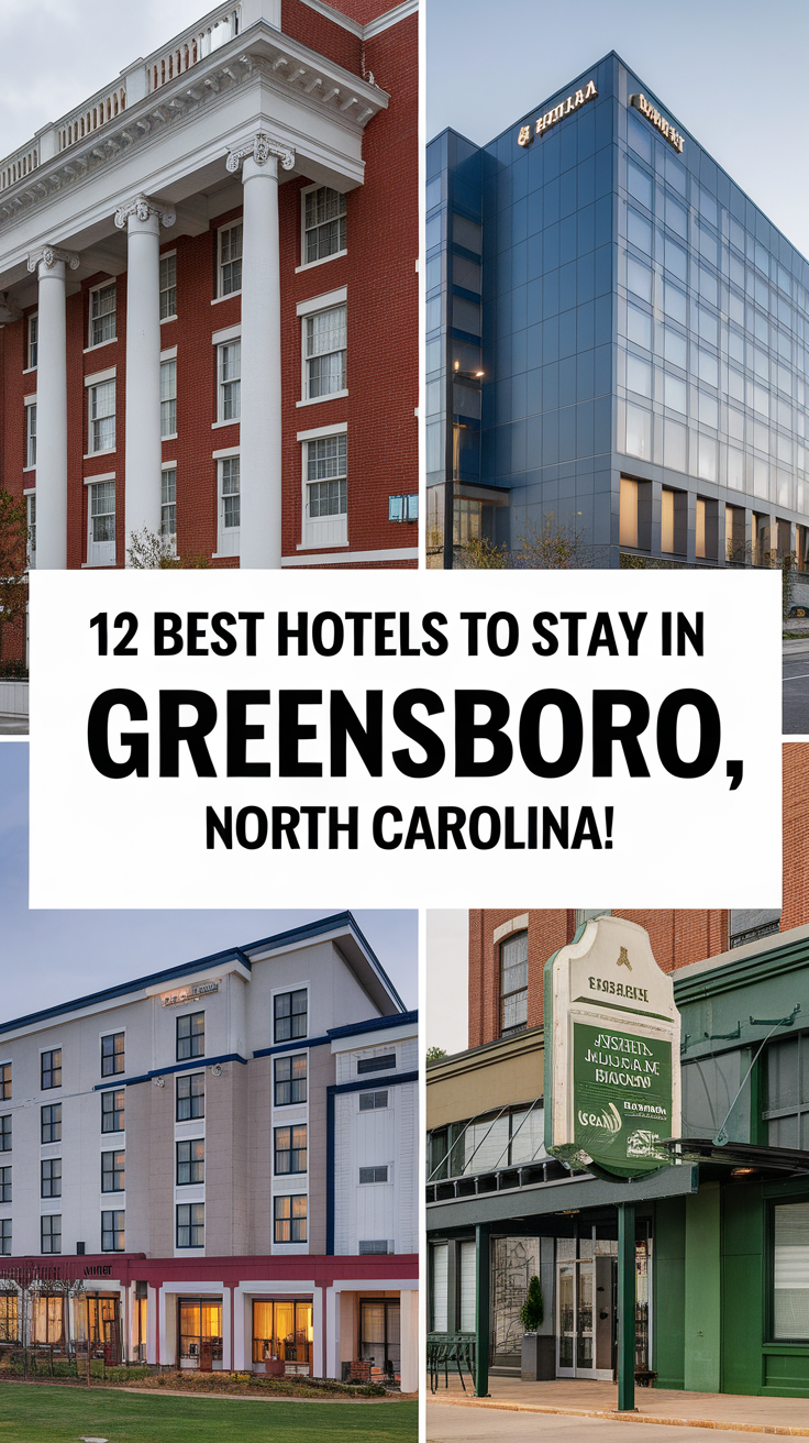 12 Best Hotels To Stay In Greensboro, North Carolina