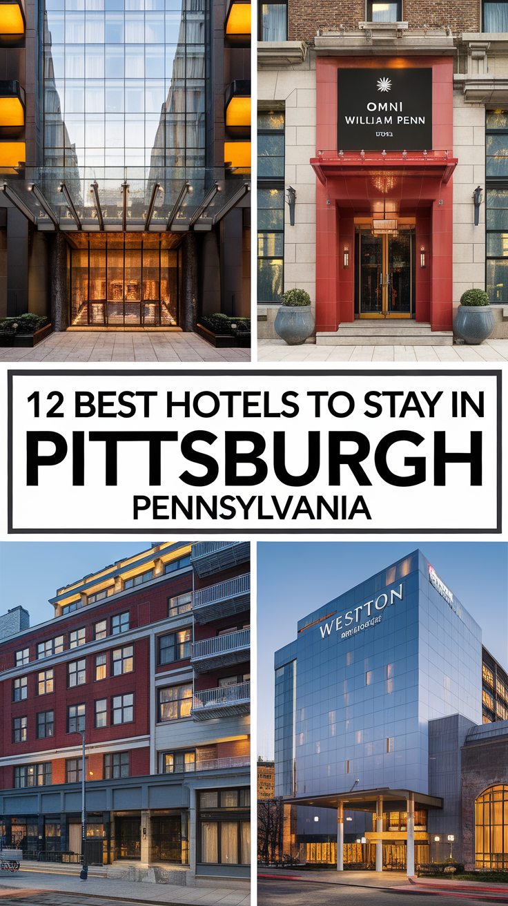12 Best Hotels To Stay In Pittsburgh, Pennsylvania