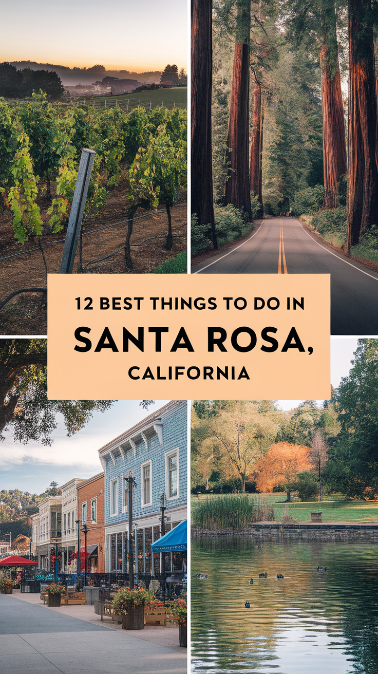12 Best Things To Do In Santa Rosa, California