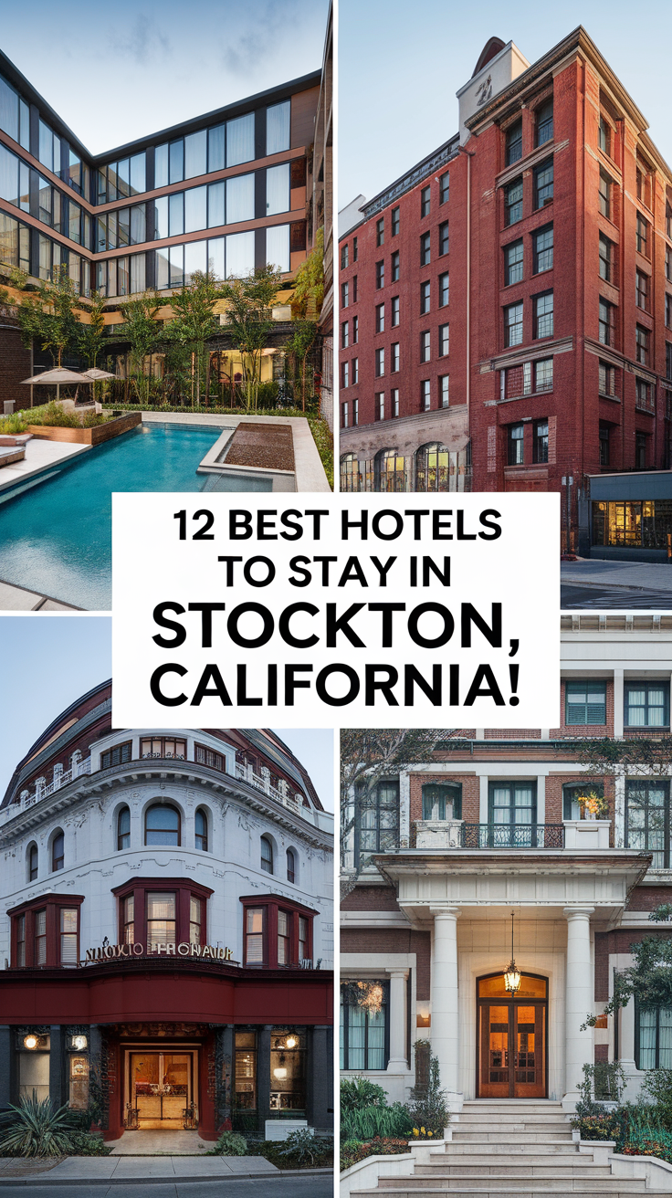 12 Best Hotels To Stay In Stockton, California