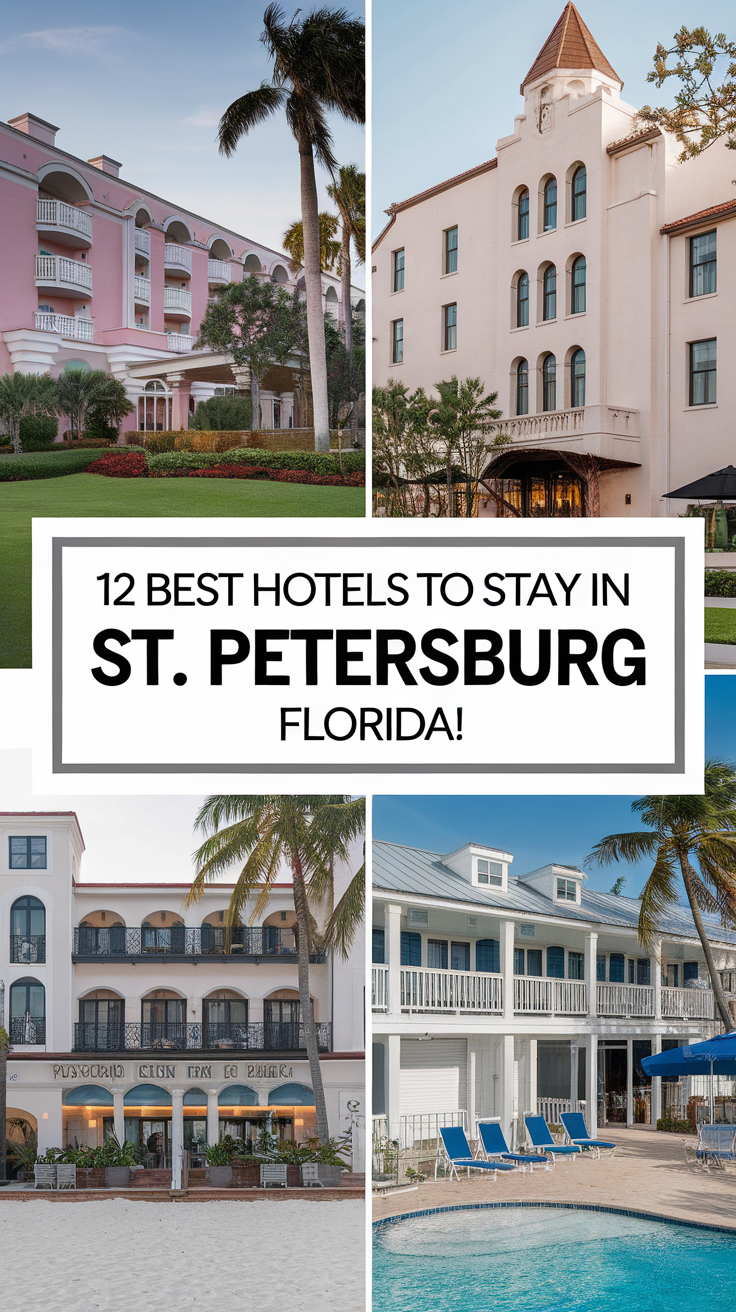 12 Best Hotels To Stay In St. Petersburg, Florida