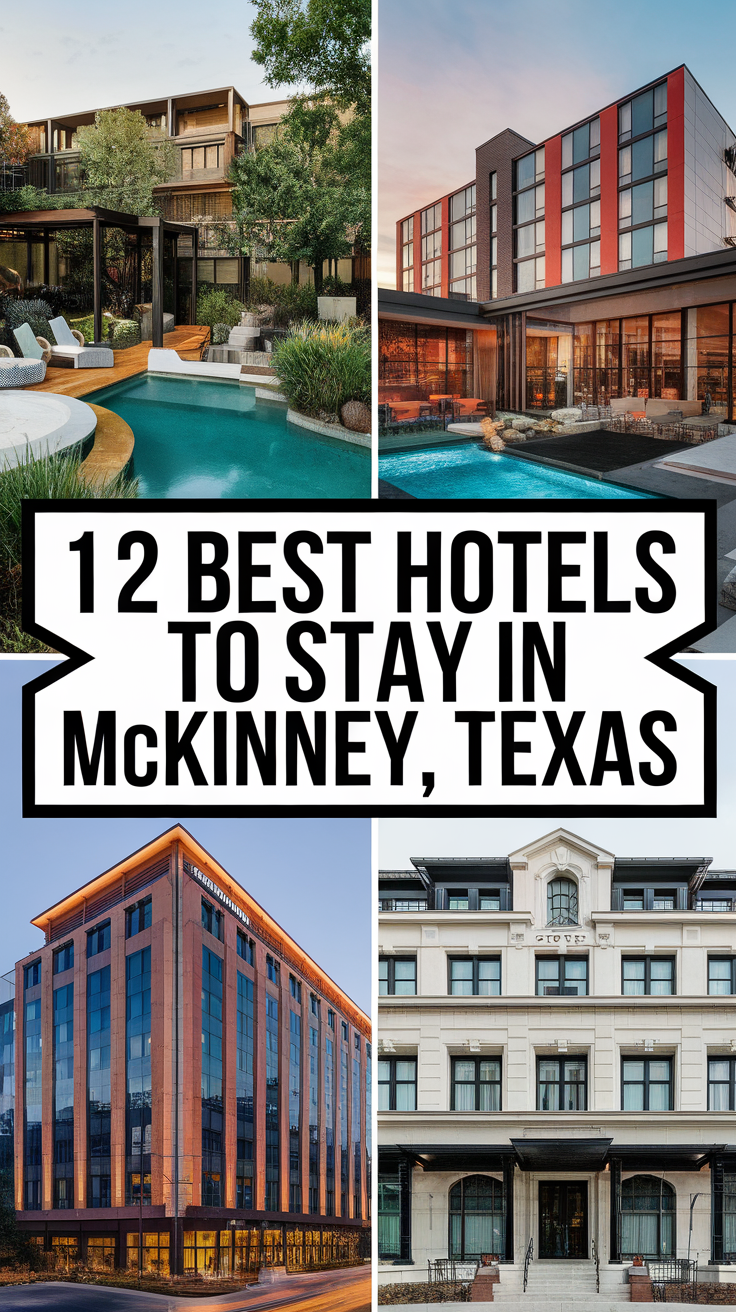 12 Best Hotels To Stay In McKinney, Texas.