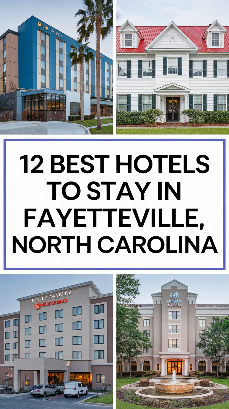 12 Best Hotels To Stay In Fayetteville, North Carolina