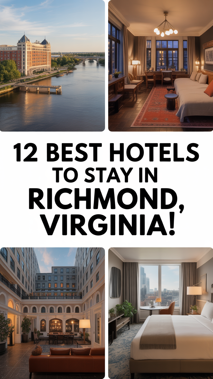 12 Best Hotels To Stay In Richmond, Virginia