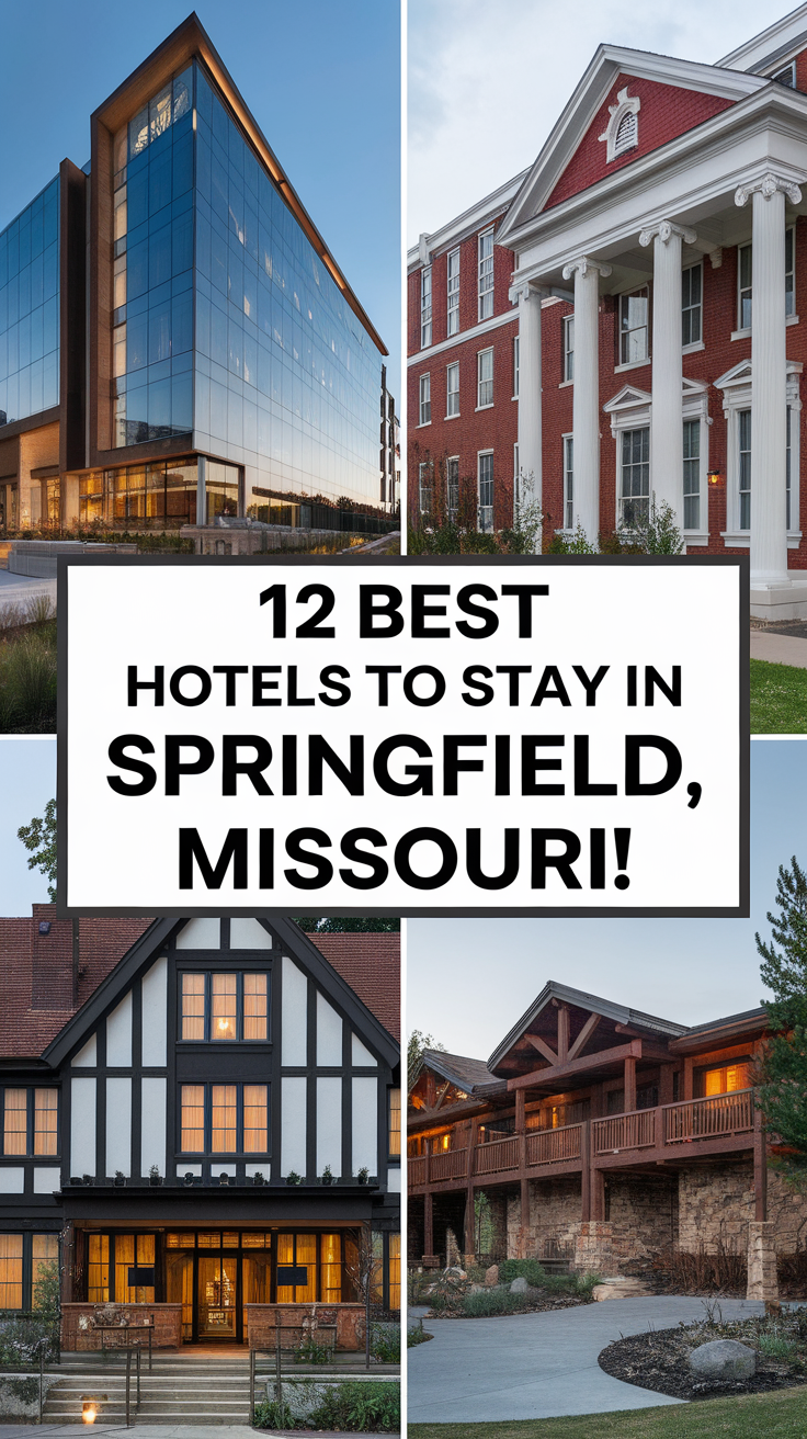 12 Best Hotels To Stay In Springfield, Missouri