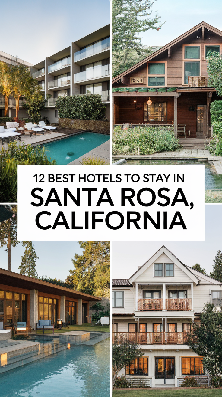 12 Best Hotels To Stay In Santa Rosa, California