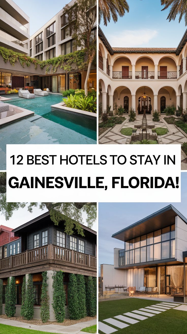 12 Best Hotels To Stay In Gainesville, Florida