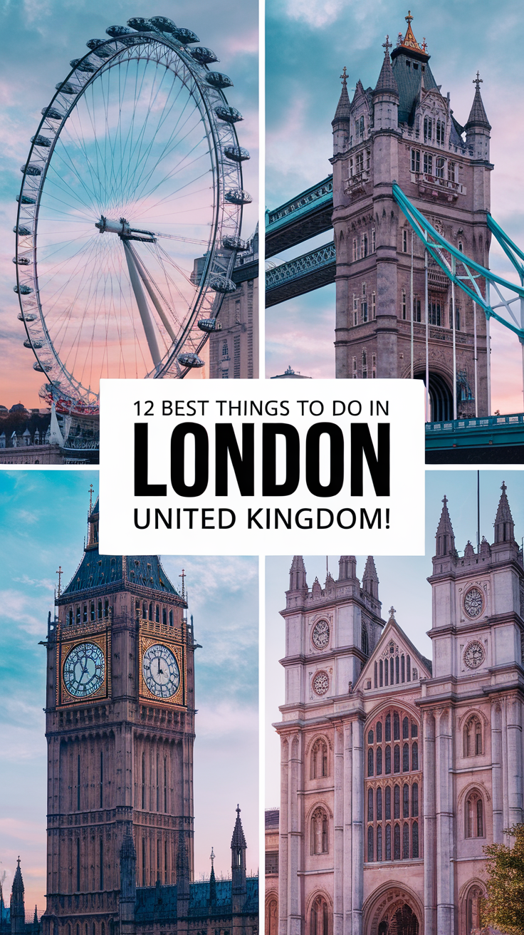 12 Best Things To Do London, United Kingdom
