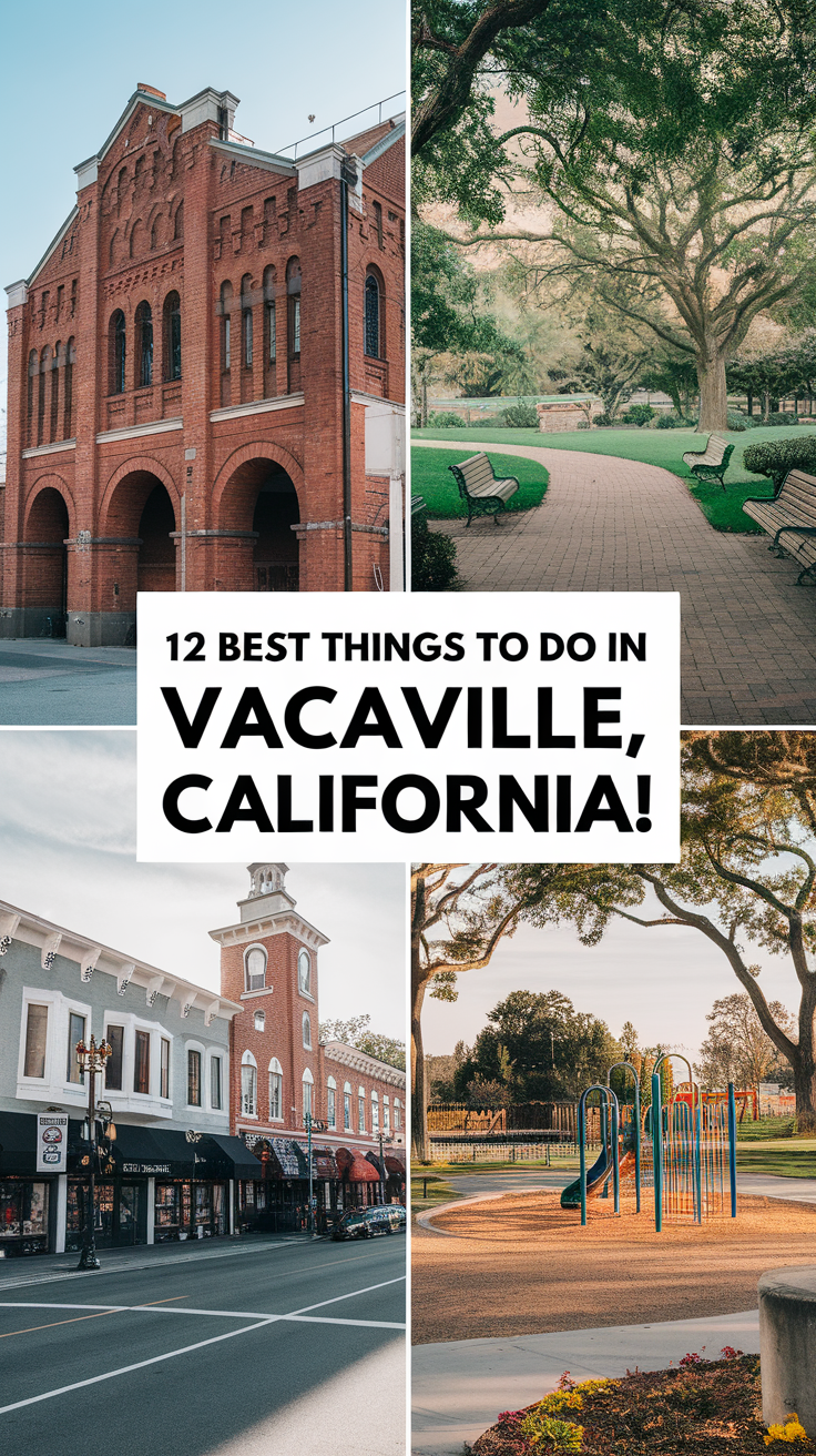12 Best Things To Do Vacaville, California