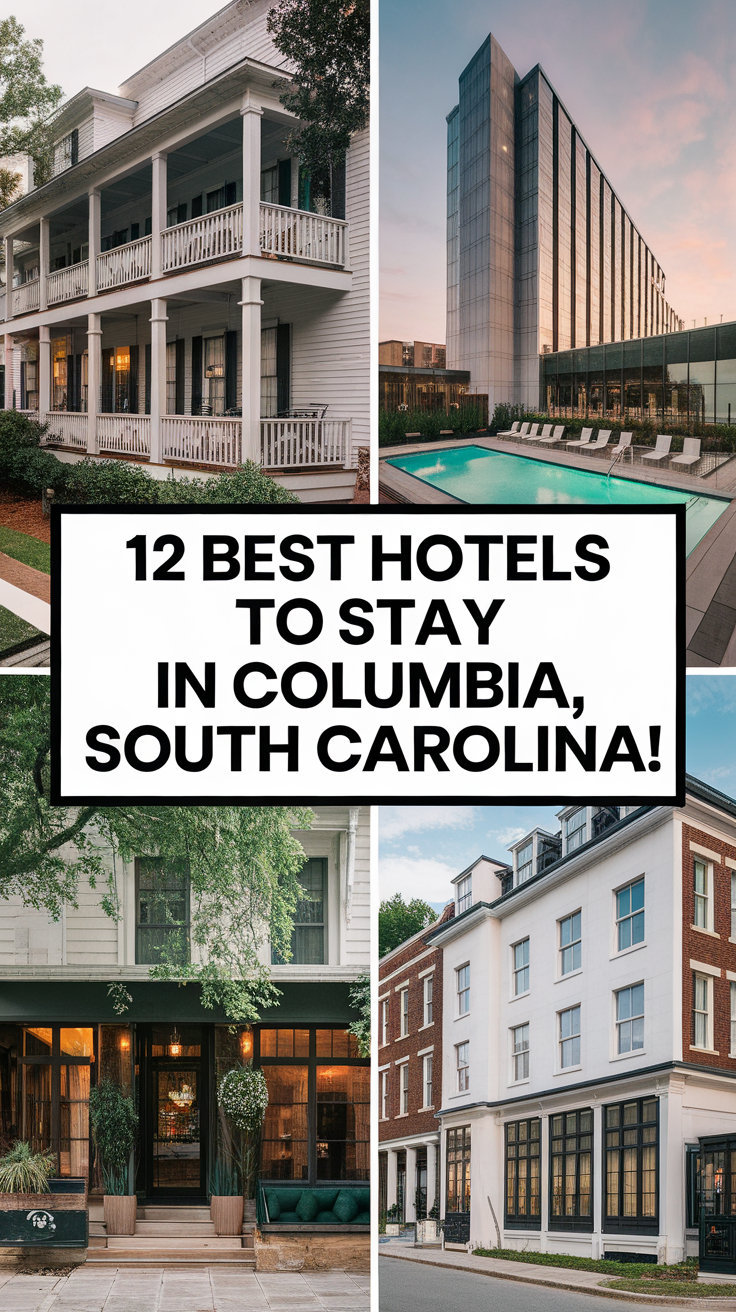 12 Best Hotels To Stay In Columbia, South Carolina
