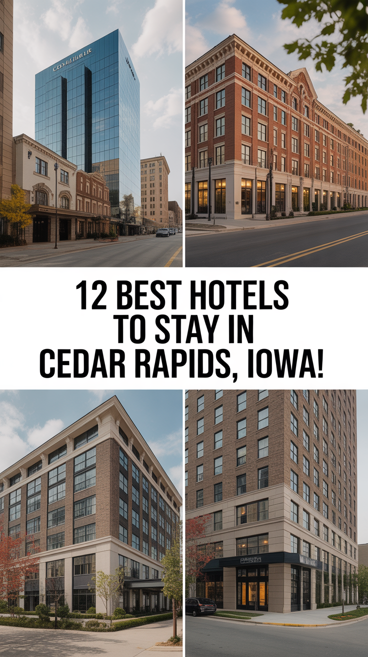 12 Best Hotels To Stay In Cedar Rapids, Iowa
