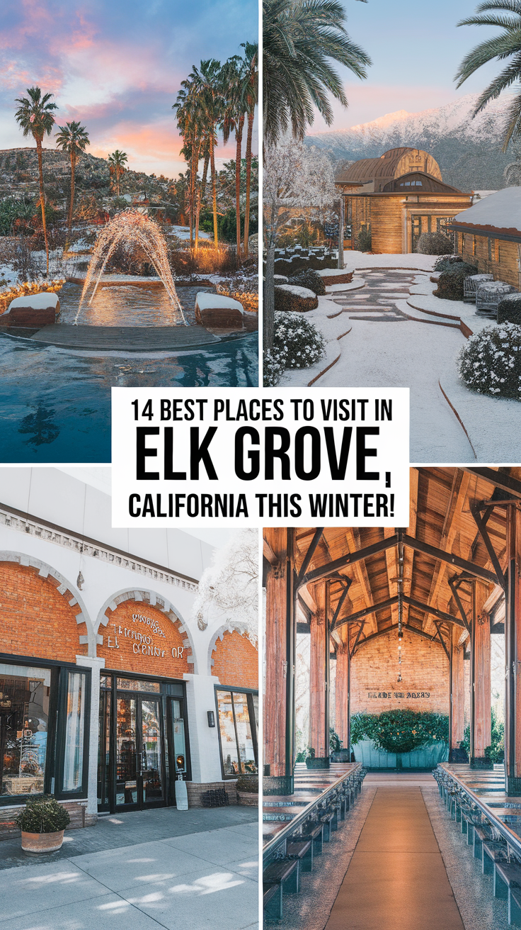 14 Best Places To Visit In Elk Grove, California This Winter
