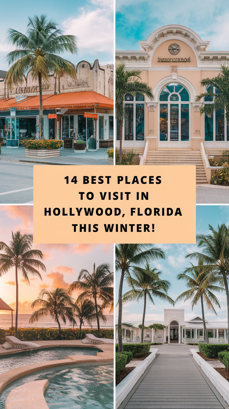 14 Best Places To Visit In Hollywood, Florida This Winter