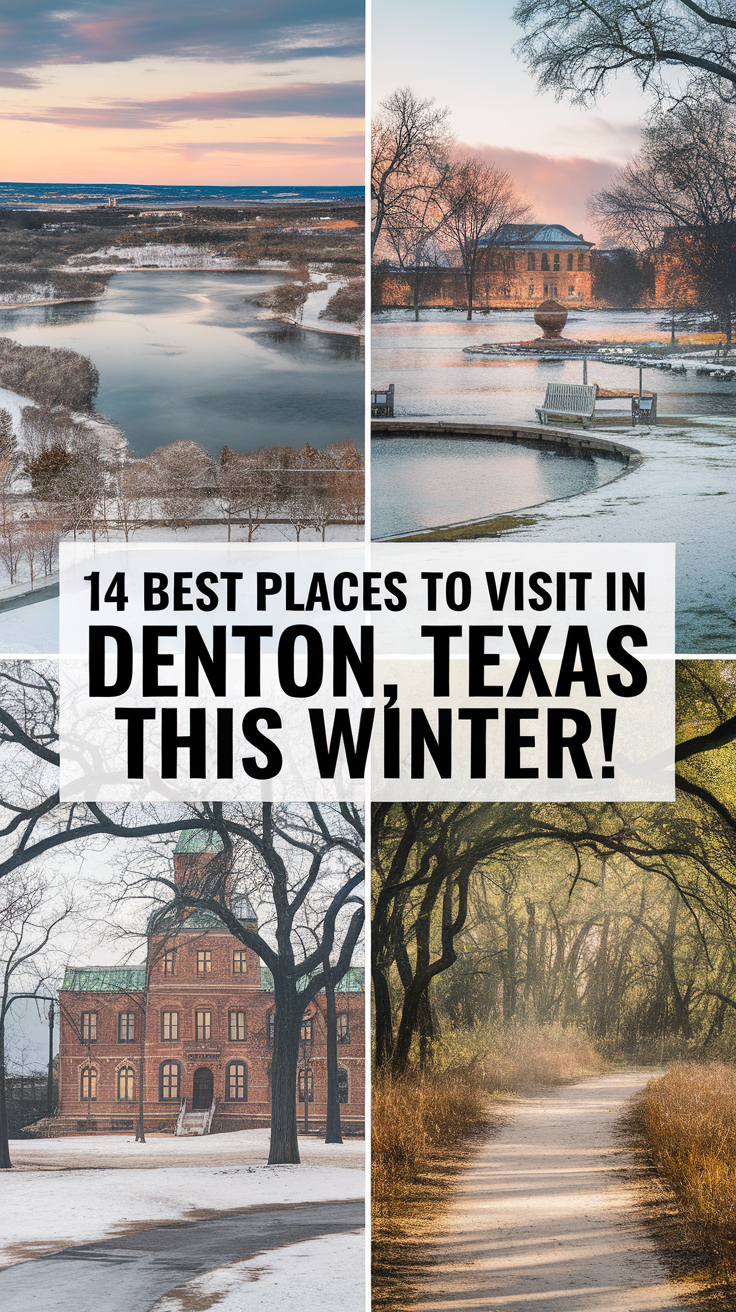 14 Best Places To Visit In Denton, Texas This Winter