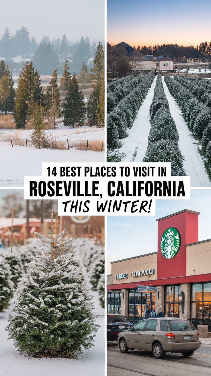 14 Best Places To Visit In Roseville, California This Winter