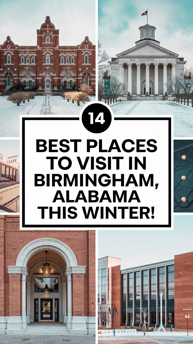 14 Best Places To Visit In Birmingham, Alabama This Winter
