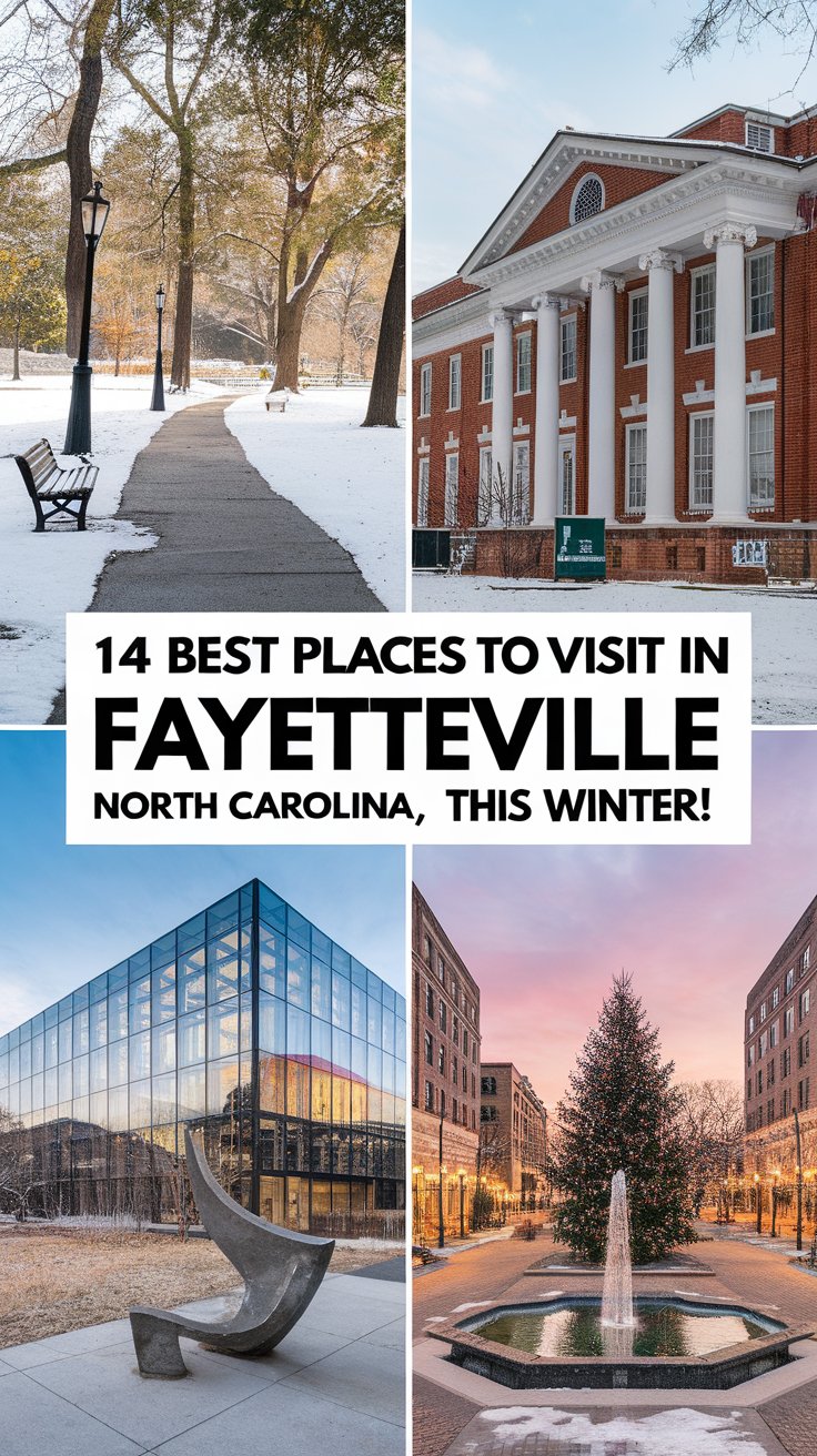 14 Best Places To Visit In Fayetteville, North Carolina This Winter