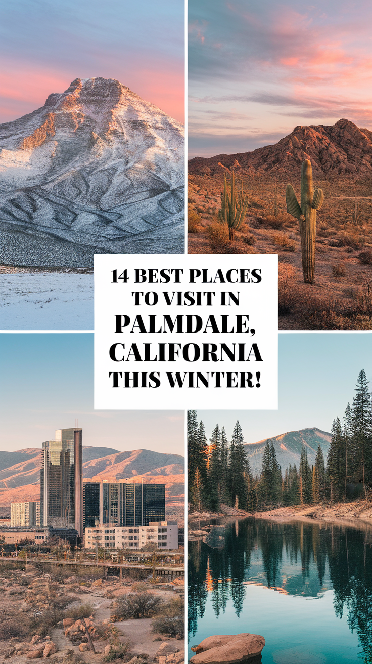 14 Best Places To Visit In Palmdale, California This Winter