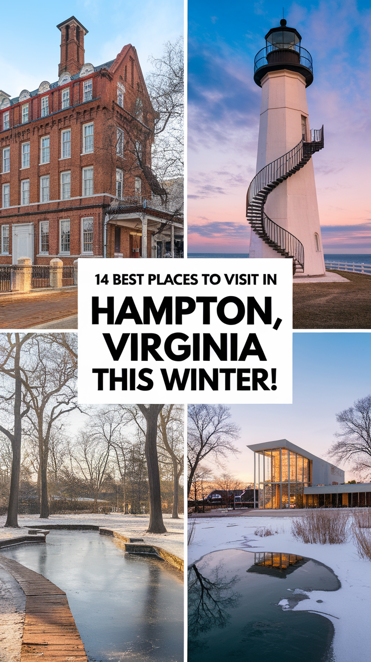 14 Best Places To Visit In Hampton, Virginia This Winter