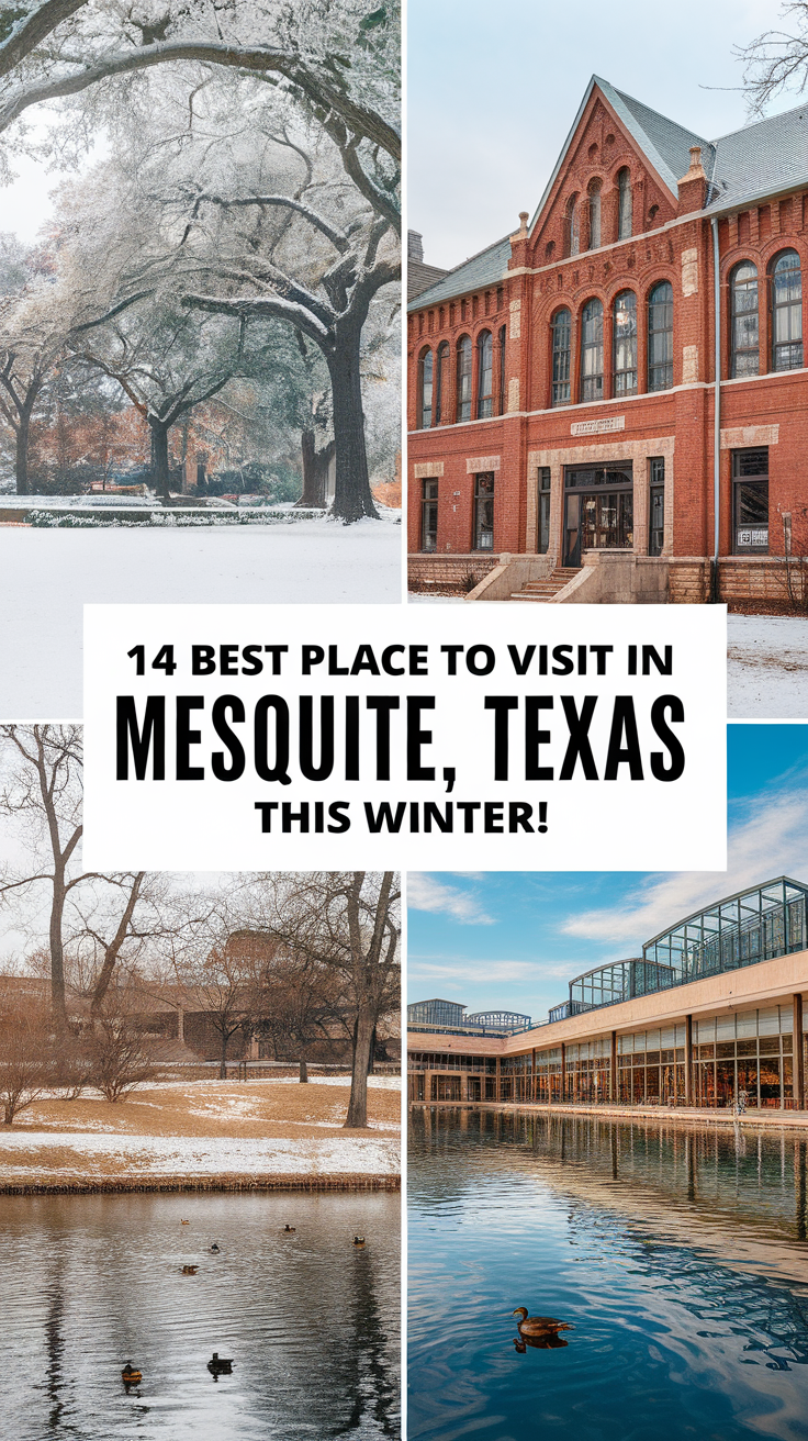 14 Best Places To Visit In Mesquite, Texas This Winter