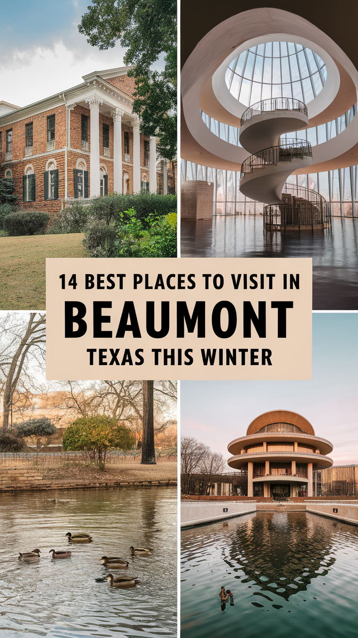 14 Best Places To Visit In Beaumont, Texas This Winter
