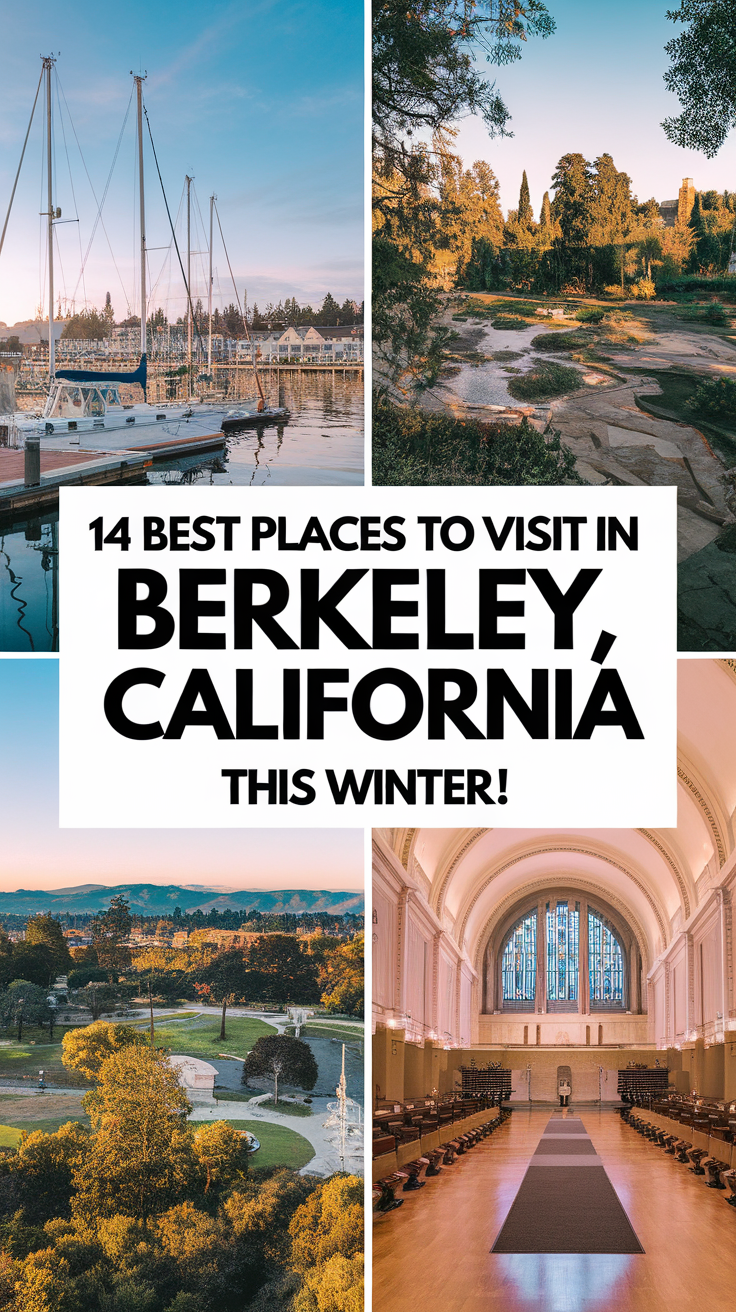 14 Best Places To Visit In Berkeley, California This Winter