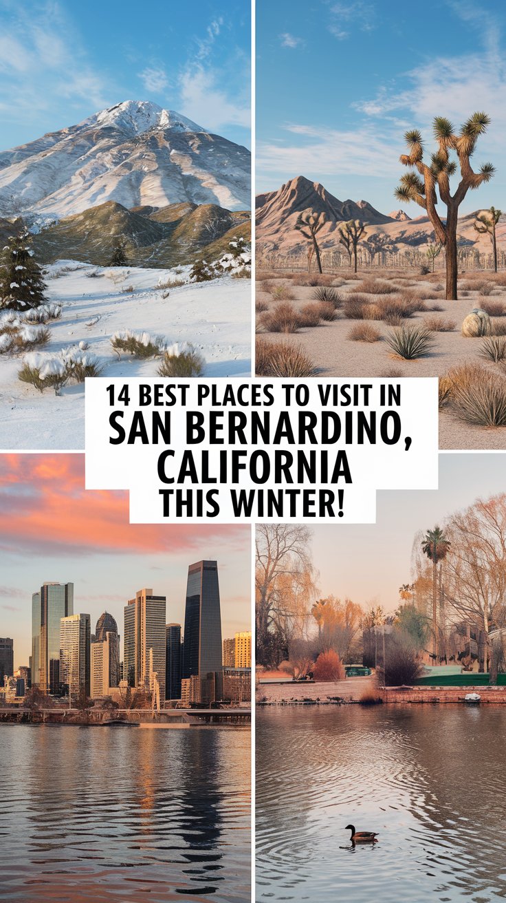 14 Best Places To Visit In San Bernardino, California This Winter