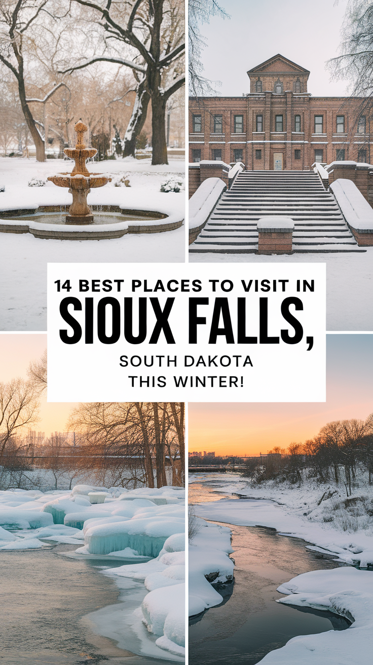 14 Best Places To Visit In Sioux Falls, South Dakota This Winter