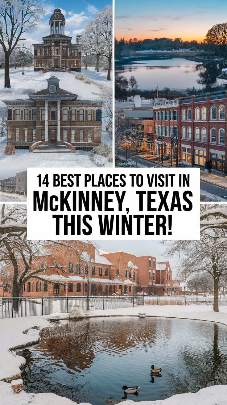 14 Best Places To Visit In McKinney, Texas This Winter