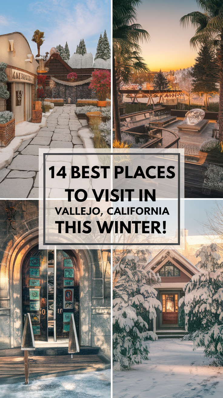 14 Best Places To Visit In Vallejo, California This Winter