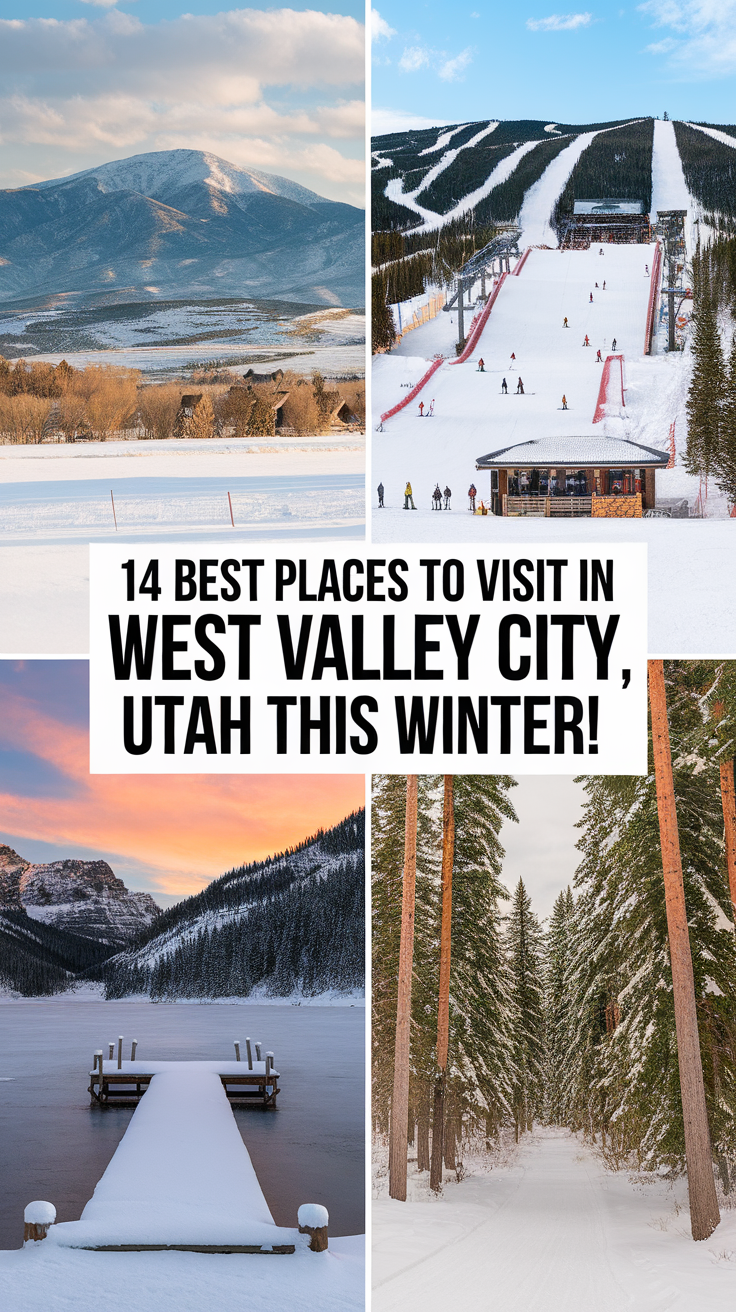 14 Best Places To Visit In West Valley City, Utah This Winter