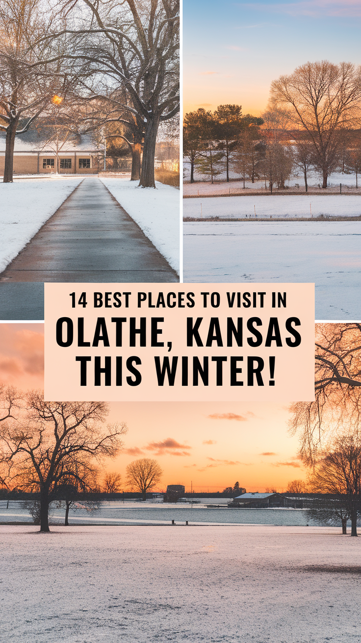 14 Best Places To Visit In Olathe, Kansas This Winter
