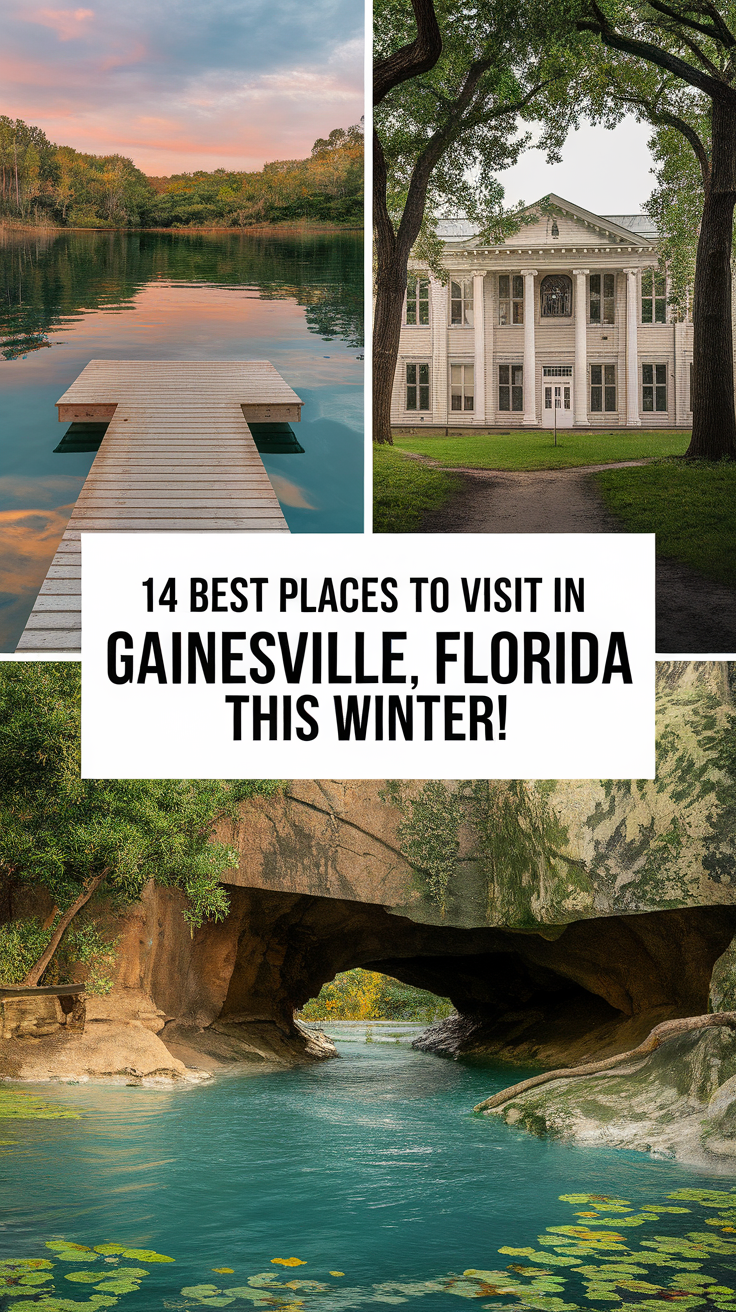 14 Best Places To Visit In Gainesville, Florida This Winter