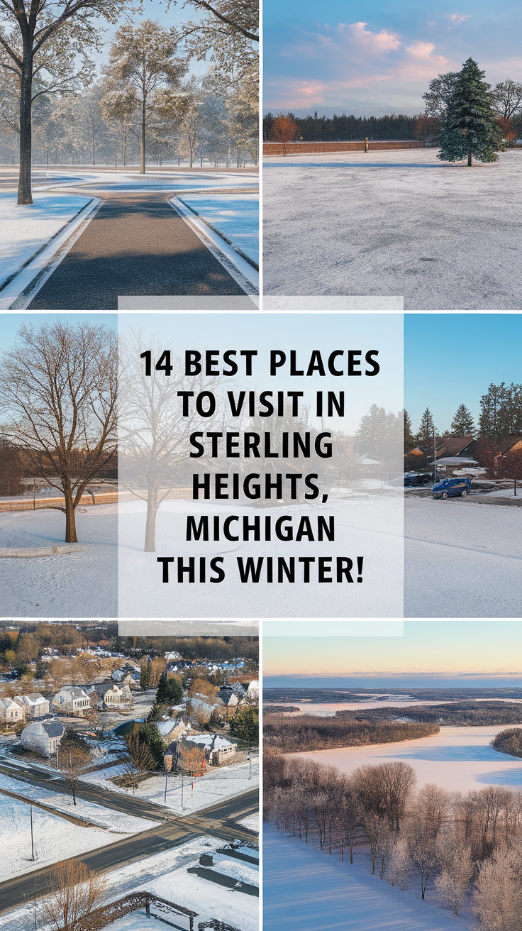 14 Best Places To Visit In Sterling Heights, Michigan This Winter
