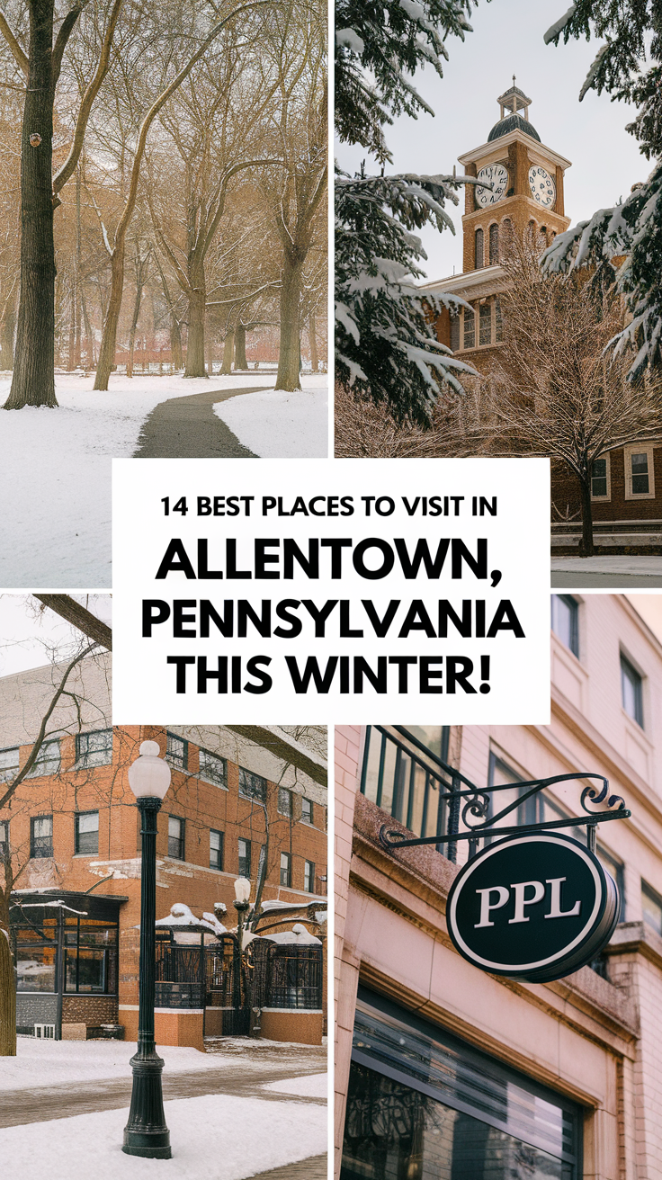 14 Best Places To Visit In Allentown, Pennsylvania This Winter