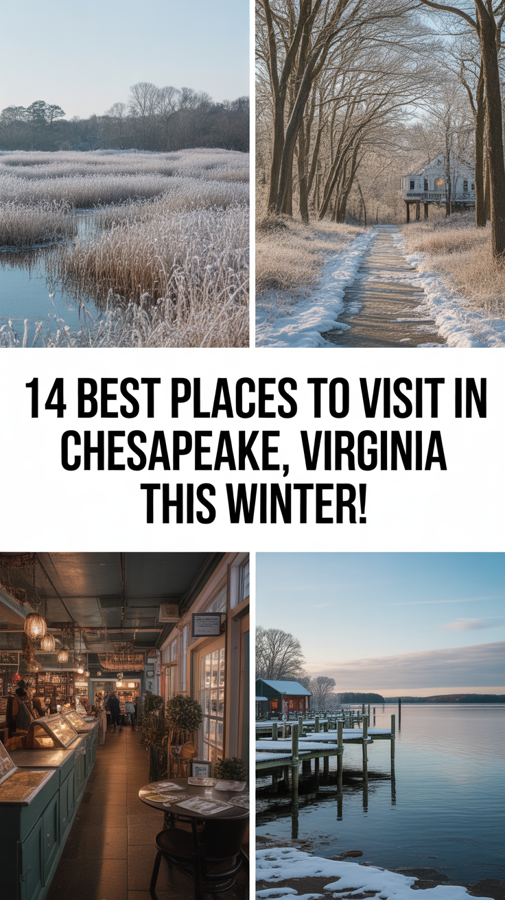 14 Best Places To Visit In Chesapeake, Virginia This Winter