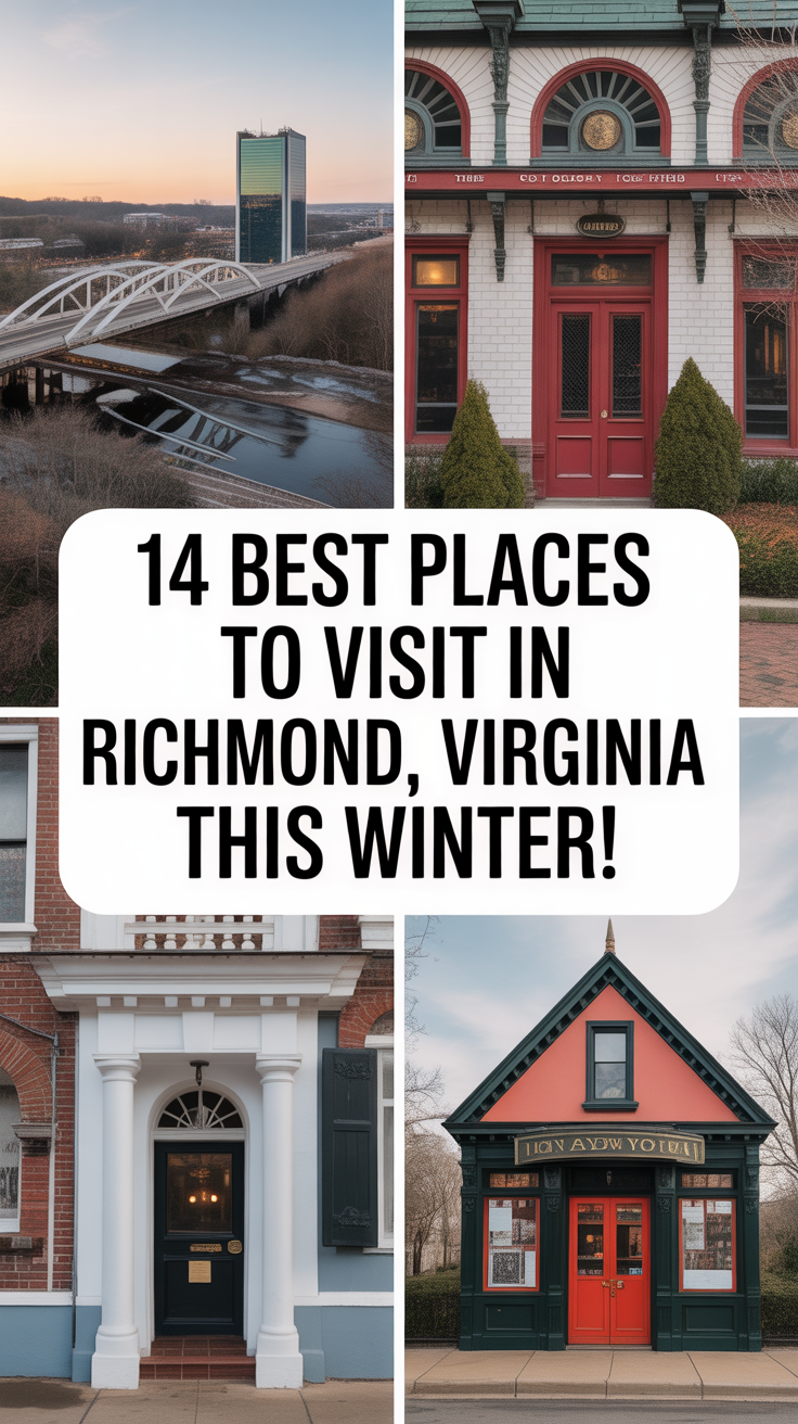 14 Best Places To Visit In Richmond, Virginia This Winter