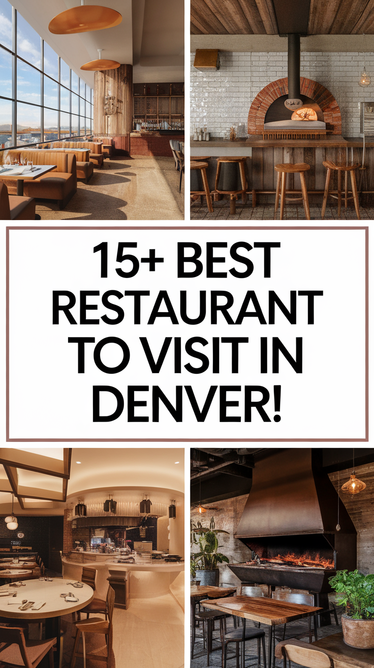 15+ Best Restaurants To Visit In Denver
