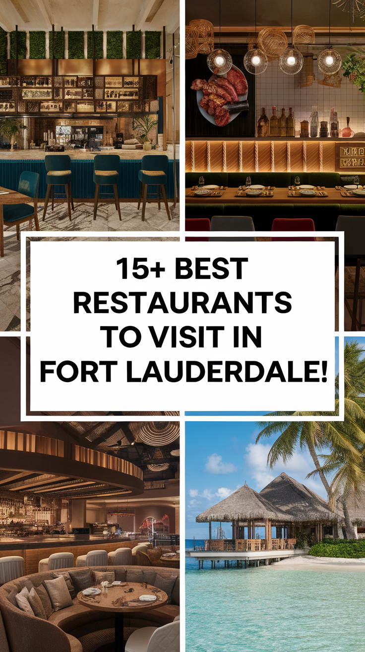 15+ Best Restaurants To Visit In Fort Lauderdale