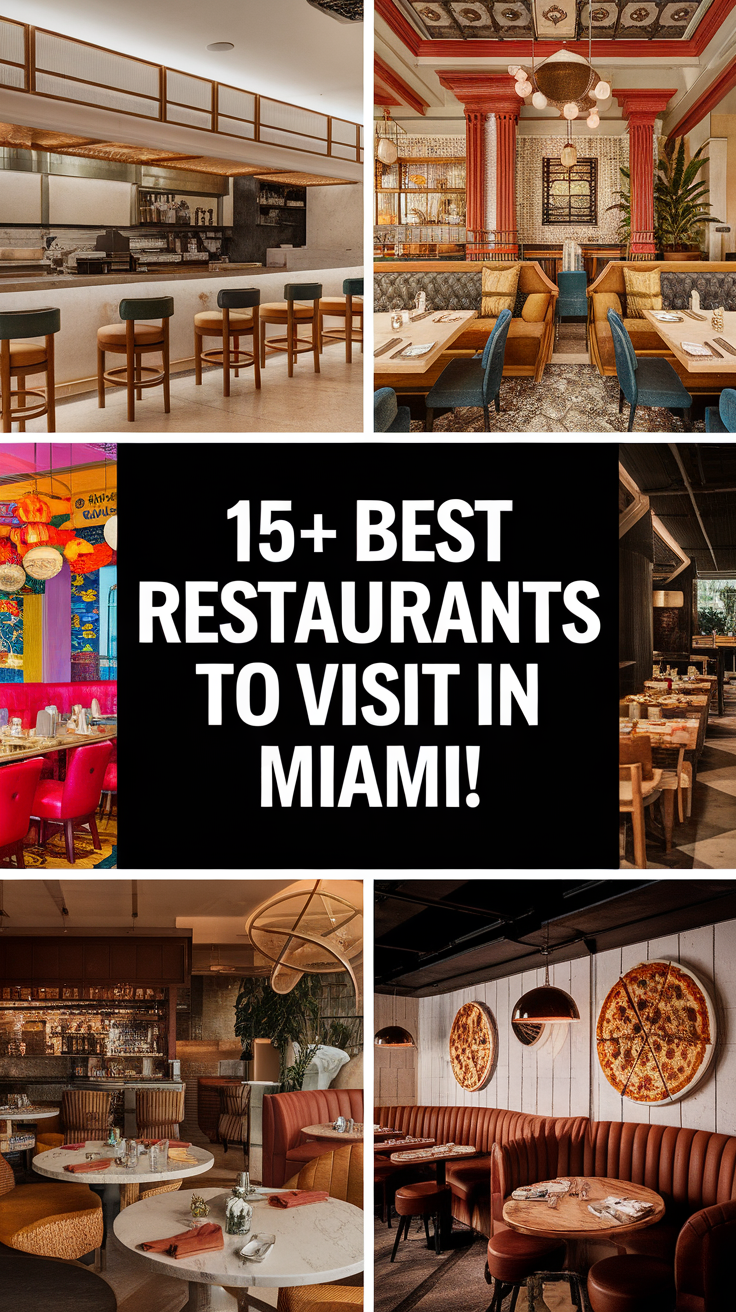 15+ Best Restaurants To Visit In Miami