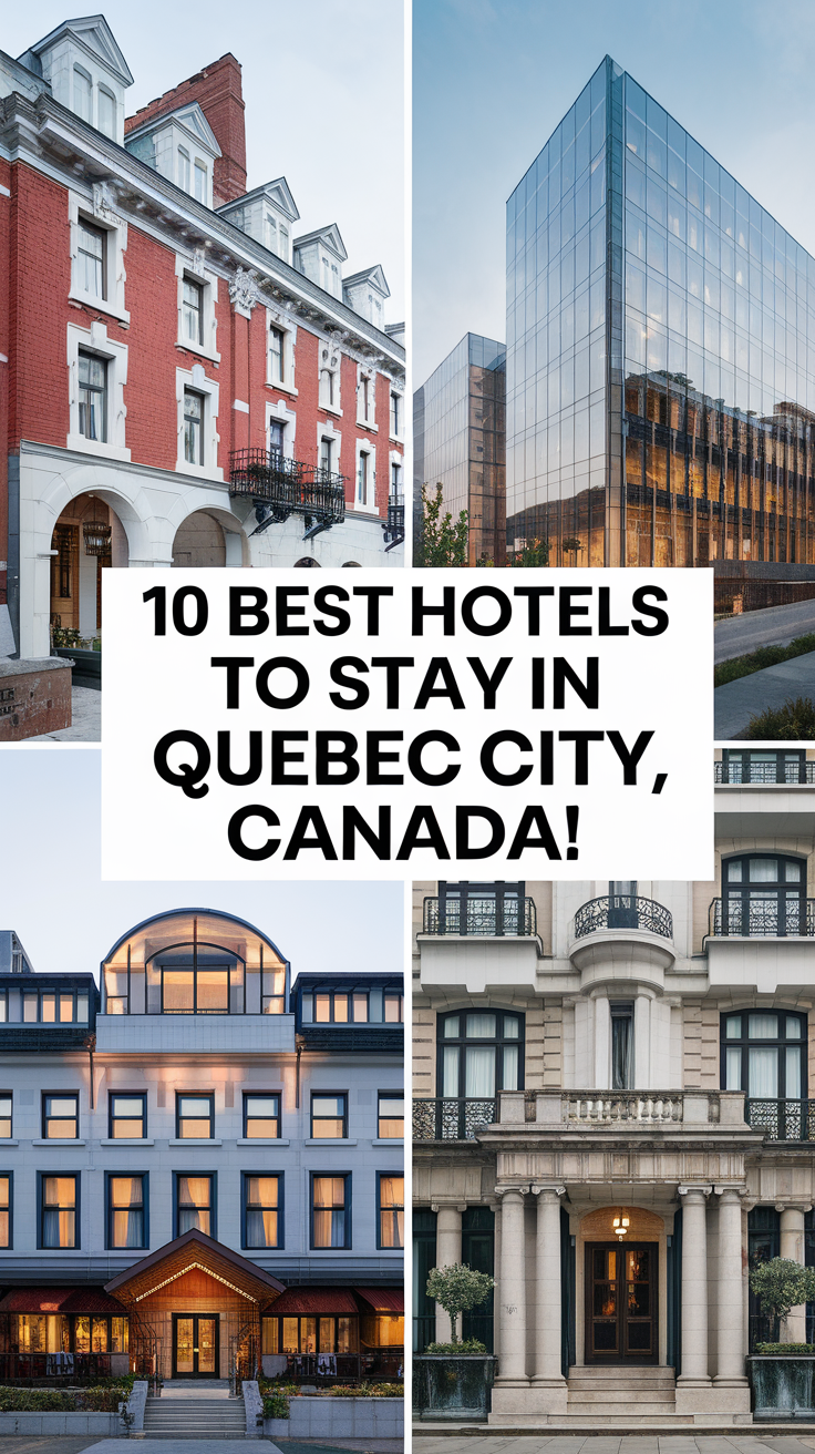 10 Best Hotels To Stay In Quebec City, Canada