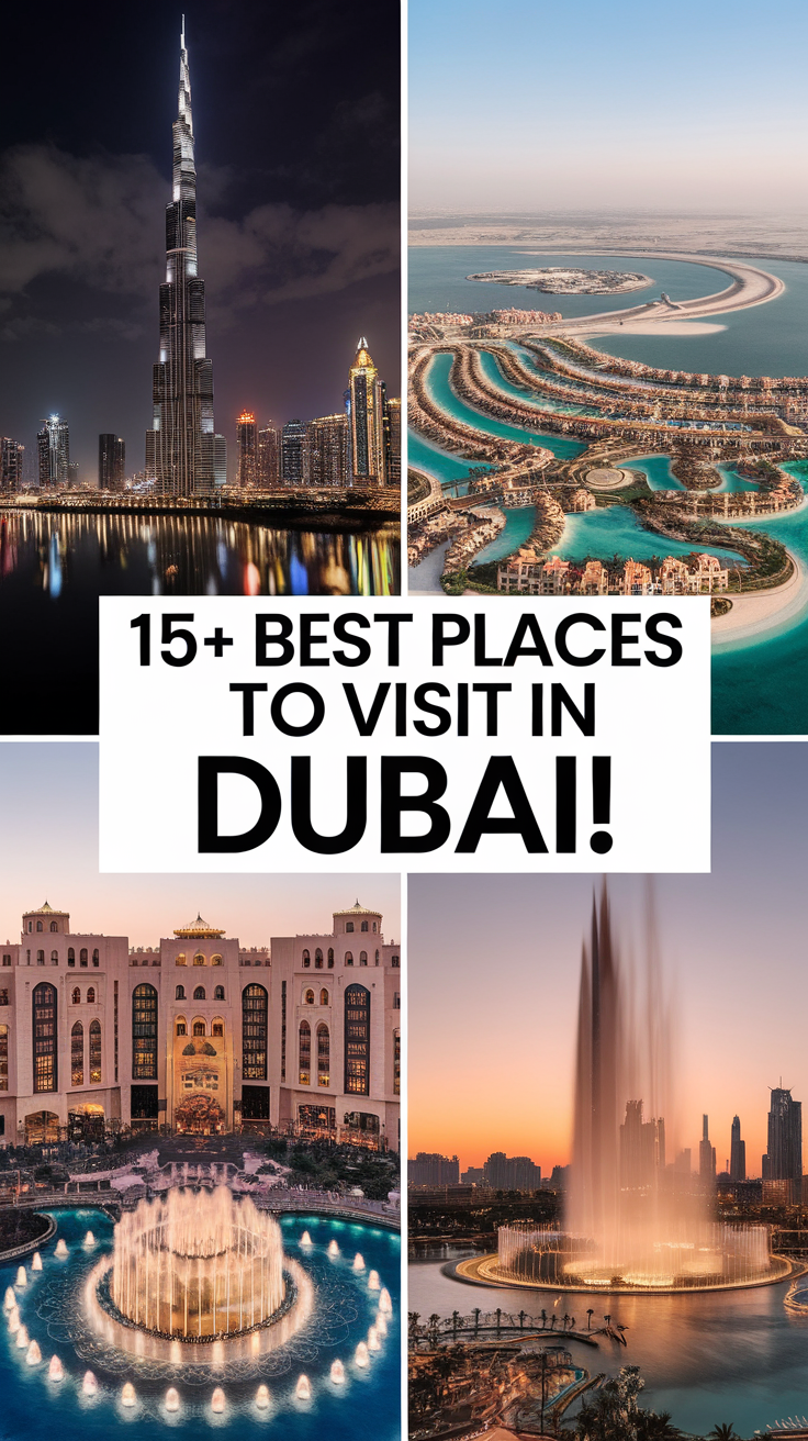 15+ Best Places To Visit In Dubai